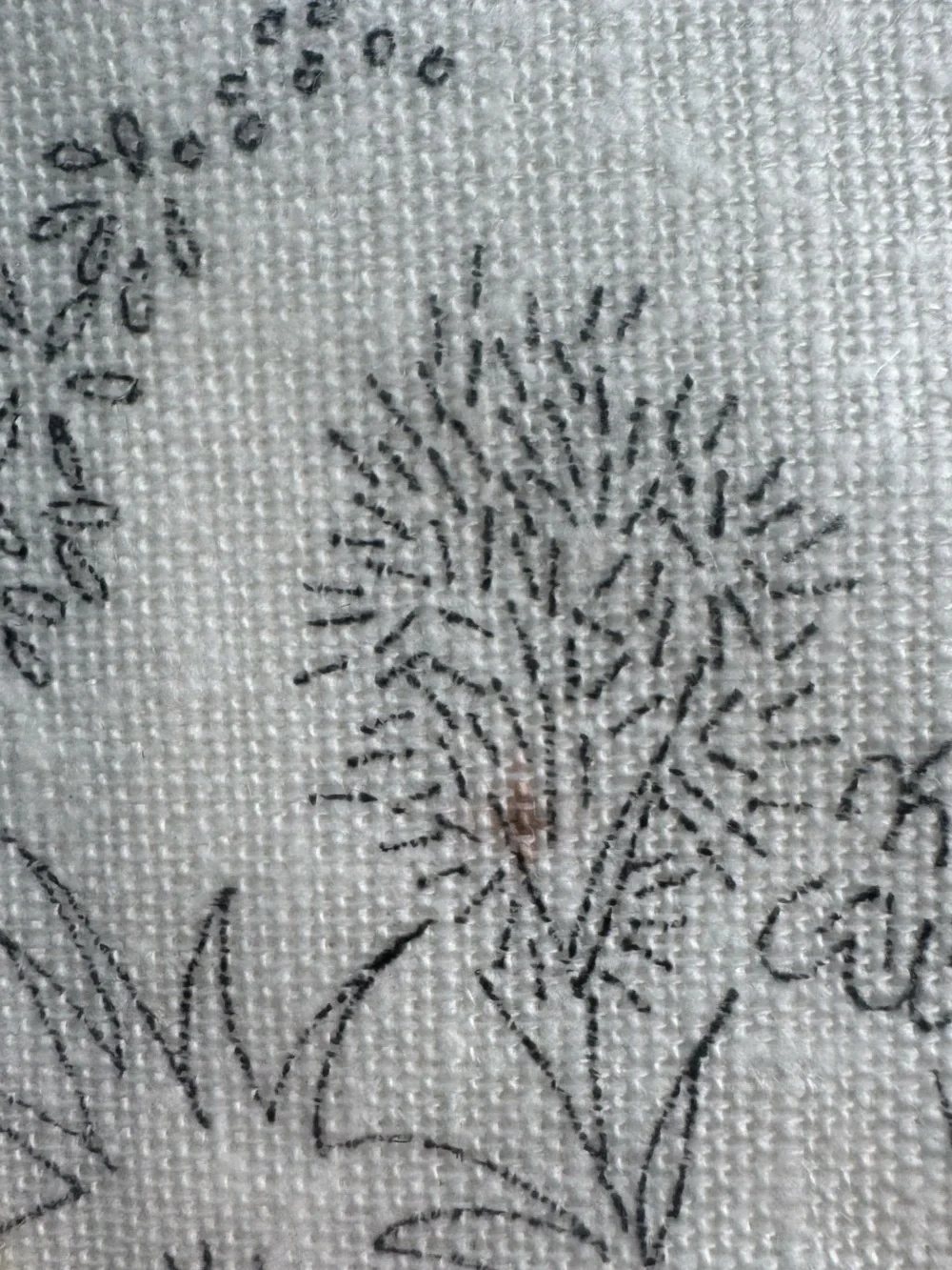 Vintage Vogart Crafts Crewel Creative Stitchery Picture Kit - “Floral Fantasy" - Picture 5 of 8